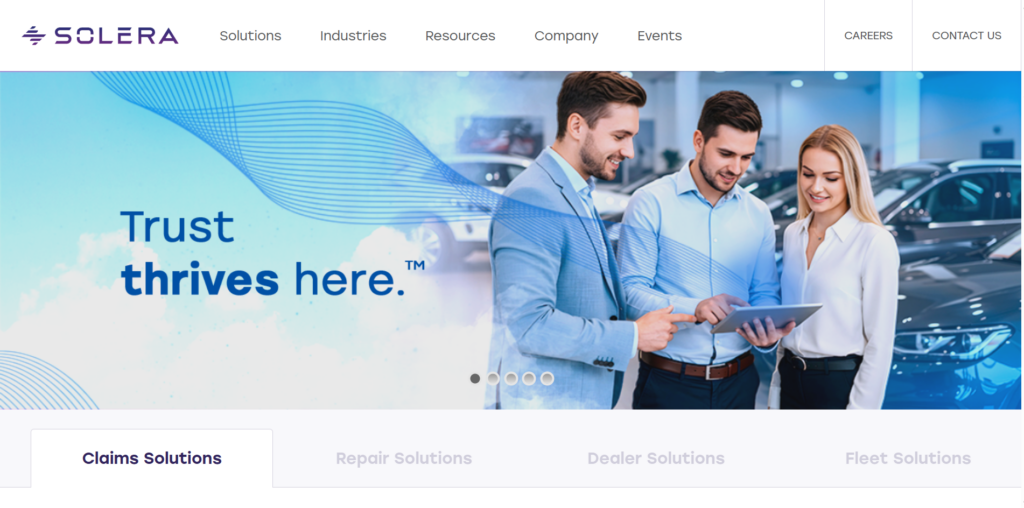 Solera software for claims