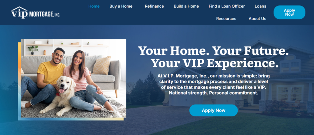 VIP Mortgage customer support