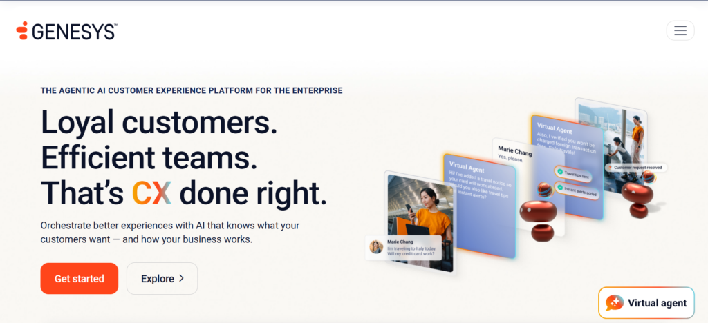 Genesys Cloud CX CCaaS platform