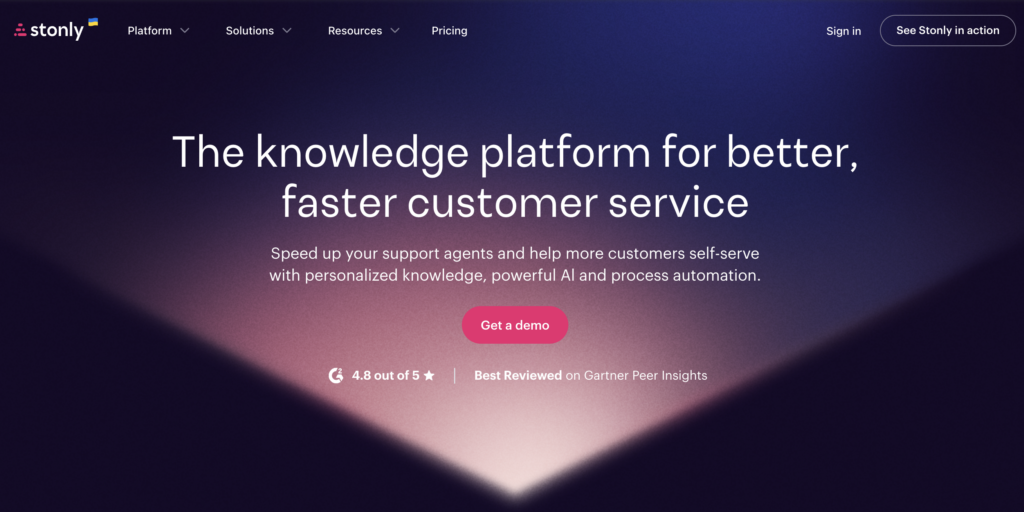 Stonly knowledge management