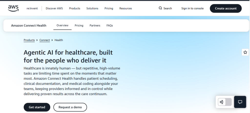 Amazon Connect Health