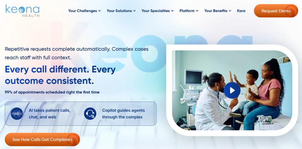 Keona Health healthcare software